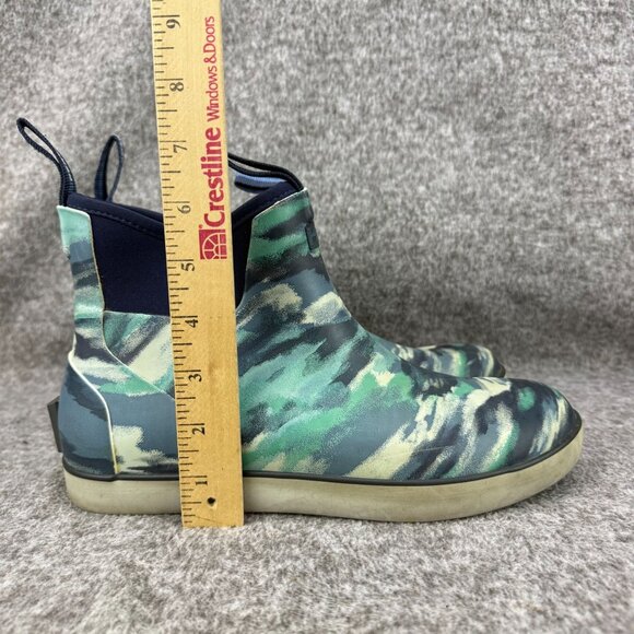 ✅Womens 10 HUK Fishing Boot Rogue Wave Camo Titanium Blue Pull-On Shoes/Sneakers - Picture 7 of 11